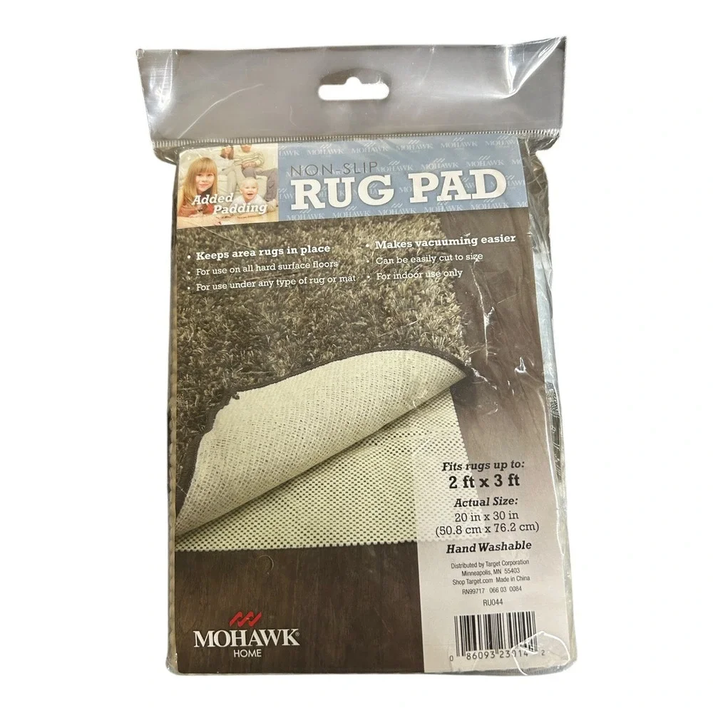 Mohawk Home Non-Slip Rug Pad Fits up to 2' x 3' (Actual Size 20x30